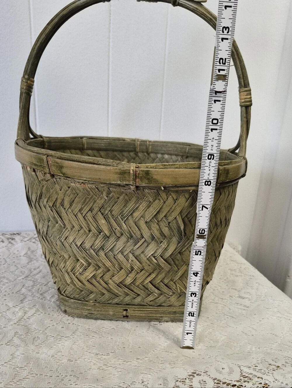 Woven Cow Basket